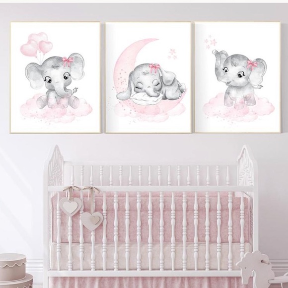 lotus nursery prints